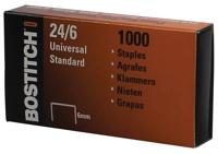 Bostitch nietjes 24-6-1MGAL, 6 mm, verzinkt, doos met 1000 nietjes