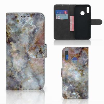 Honor 10 Lite | Bookcase | Marmer Grijs