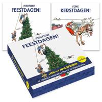 Jan van Haasteren Kerstkaarten Optuigen 10 Stuks