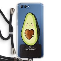 Avocuddle: Honor 10 Transparant Hoesje met koord