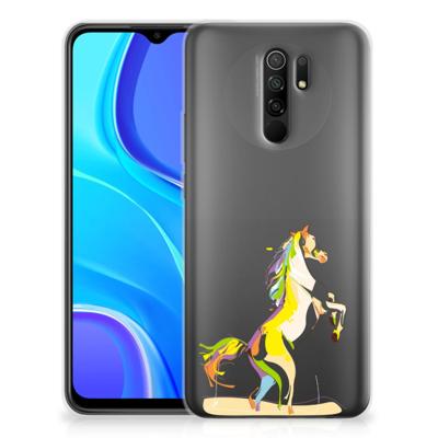 Xiaomi Redmi 9 Telefoonhoesje met Naam Horse Color Xiaomi Redmi 9 Telefoonhoesje met Naam Horse Color