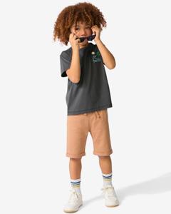 HEMA Kinder Sweatshorts - 2 Stuks Blauw (blauw)