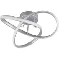 LED Plafondlamp 15W Mat Titaan - Warm Wit 3000K - Metaal