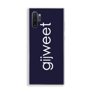 Gijweet: Samsung Galaxy Note 10 Plus Transparant Hoesje