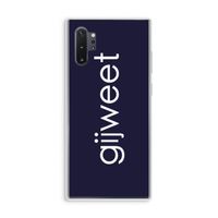 Gijweet: Samsung Galaxy Note 10 Plus Transparant Hoesje