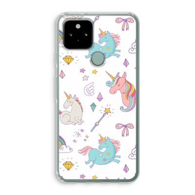 Fantasiewereld: Google Pixel 5 Transparant Hoesje