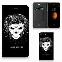 Mobiel BookCase Apple iPhone 7 Plus | 8 Plus Skull Hair - thumbnail