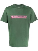 Martine Rose t-shirt en coton à slogan imprimé - Vert