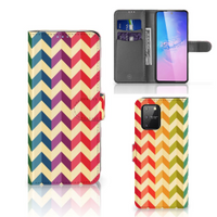 Samsung S10 Lite Telefoon Hoesje Zigzag Multi Color