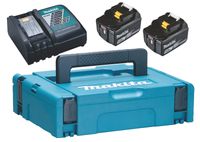 Makita Accessoires Makita Power Source-Kit 197624-2, 2x BL1850B + DC18RC - 197624-2 - thumbnail