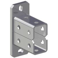Fischer Zadelflens Staal (thermisch verzinkt) 538125 5 stuk(s)