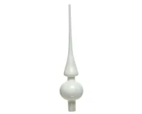 Piek Glas 26cm Winter Wit
