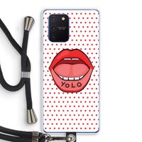 Yolo Denise: Samsung Galaxy Note 10 Lite Transparant Hoesje met koord