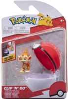 Pokemon Figure - Chimchar + Poke Ball (Clip 'n' Go)