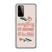Optimistic flower girl: OnePlus 9 Pro Transparant Hoesje