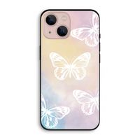 White butterfly: iPhone 13 Biologisch afbreekbaar hoesje