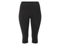 esmara Dames capri legging - plus size (Zwart, 3XL (56/58))