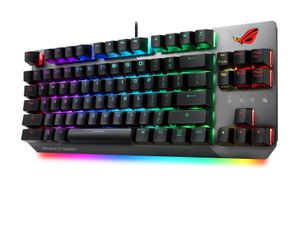 ASUS ROG Strix Scope NX TKL toetsenbord USB Zwart, Grijs