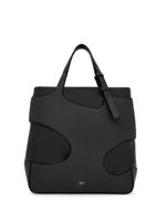 Ferragamo cut-out detail padded tote bag - Noir - thumbnail