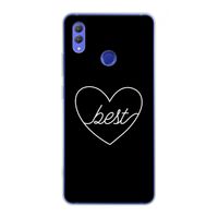 Best heart black: Honor Note 10 Transparant Hoesje