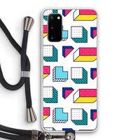 8-bit N°7: Samsung Galaxy S20 Transparant Hoesje met koord
