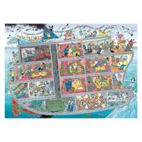 Jumbo Jan van haasteren legpuzzel - cruiseschip, 1000st.