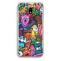 Vexx Mixtape: Samsung Galaxy J3 (2017) Transparant Hoesje