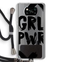 Girl Power #2: Xiaomi Poco X3 Pro Transparant Hoesje met koord