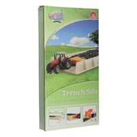 Kids Globe Farming Mega sleufsilo tractoren hout 1.32