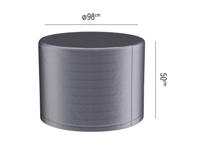 Vuurtafelhoes dia. 98xH50 cm antraciet AeroCover - Aerocover