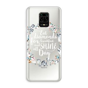 Diamonds: Xiaomi Redmi Note 10 Lite Transparant Hoesje