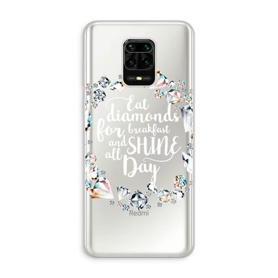Diamonds: Xiaomi Redmi Note 10 Lite Transparant Hoesje