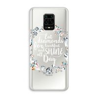 Diamonds: Xiaomi Redmi Note 10 Lite Transparant Hoesje