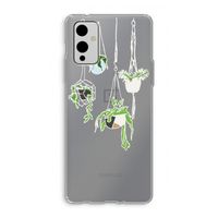 Hang In There: OnePlus 9 Transparant Hoesje