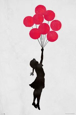 Poster Brandalised - Girl Floating Original 61x91,5cm
