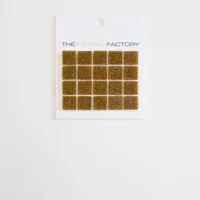 The Mosaic Factory Amsterdam Mozaiek Tegel Vierkant - Licht Bruin Glas Basic 322x322 mm
