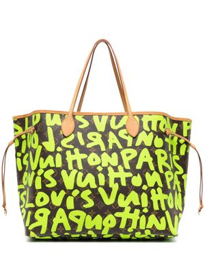 Louis Vuitton Pre-Owned x Stephen Sprouse sac à main à imprimé graffiti (2019) - Vert