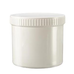 Spruyt Hillen Zalfflacon wit PP met dop 500ml