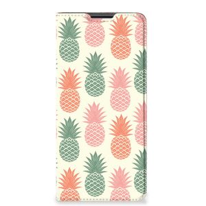 Motorola Edge 30 Pro Flip Style Cover Ananas