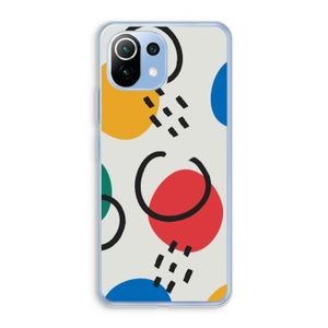Illustratieve pop 3: Xiaomi Mi 11 Lite Transparant Hoesje