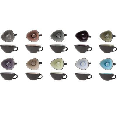 Cosy & Trendy tapas / saus schaaltjes Streetfood - met oor - 10x - multi kleuren - 11 x 9 x 5 cm