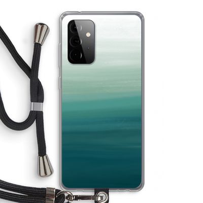 Ocean: Samsung Galaxy A72 5G Transparant Hoesje met koord