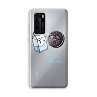 Best Friend Forever: Huawei P40 Transparant Hoesje