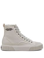 Marc Jacobs baskets montantes en toile - Blanc