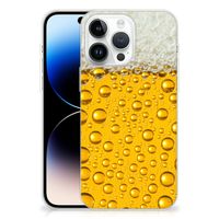 iPhone 14 Pro Max Siliconen Case Bier - thumbnail