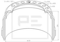 Pe Automotive Remtrommel 146.048-00A - thumbnail