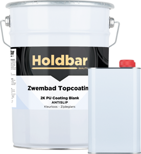 Holdbar Zwembad Topcoating Antislip Zijdeglans 5 Kg