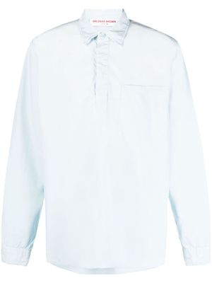 Orlebar Brown chemise Shanklin en coton biologique - Bleu