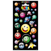 Totum Stickervel twinkle - coole gezichten