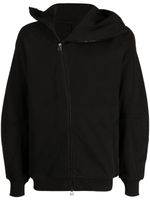 Maharishi hoodie zippé en coton biologique - Noir